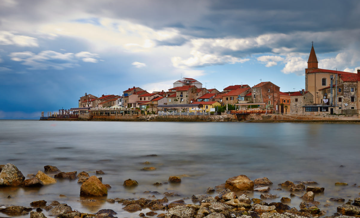 Umag seafront