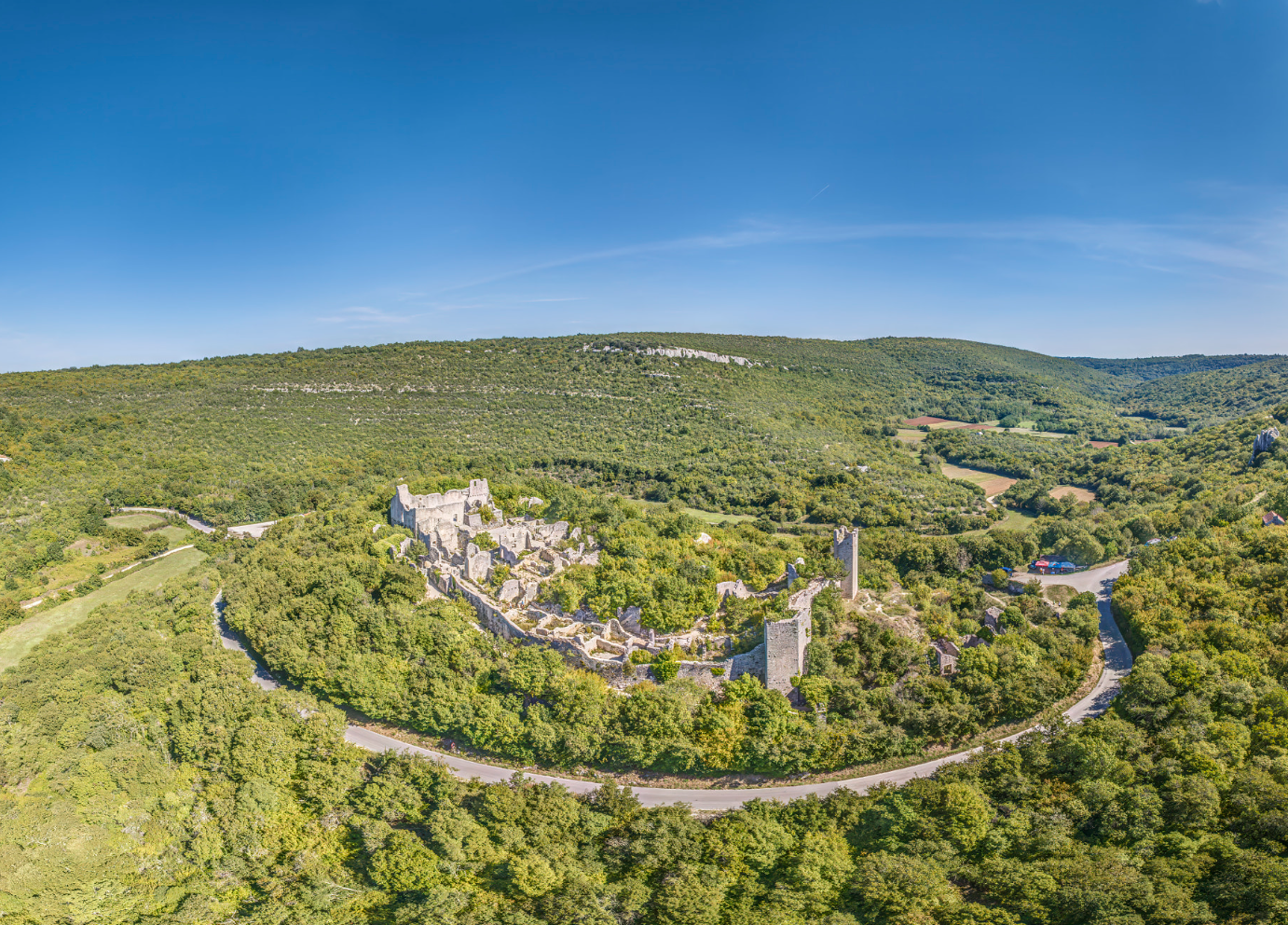 Dvigrad Panorama